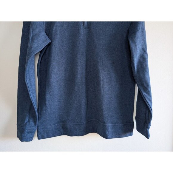 Walter Hagen Sweater Size Small Perfect 11 Golf Pullover 1/4‎ Zip Blue NEW - Picture 2 of 10